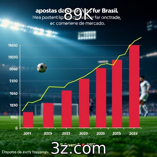 89K O crescimento grandioso das apostas esportivas no Brasil